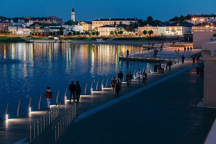 казнь,набержная,прогулочные места, посуточно казань,где снять квартиру